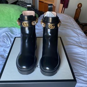 Gucci Combat Boots